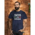 thumbnail image 2 of Tacos And Cervezas. T-Shirt Men -Smartprints Designs, Male x-Large, 2 of 4