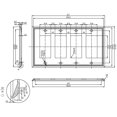 thumbnail image 3 of richelieu bp851111 quadruple contemporary rocker switch plate from the decora collection, 3 of 3