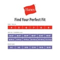 thumbnail image 7 of Hanes Just My Size Women's Microfiber Stretch Brief Underwear, 6-Pack (Plus ) Assorted 9, 7 of 7