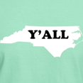 thumbnail image 3 of CafePress - North Carolina Yall T Shirt - Men's Classic Graphic Cotton T-Shirt, 3 of 4