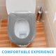 thumbnail image 5 of ColoMX Cojín de inodoro de cabecera: cojín inflable para asiento de inodoro, funda suave para inodoro para personas mayores, inodoro acolchado para acampar., 5 of 7