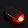thumbnail image 1 of Luz de seguridad intermitente LED de advertencia, alarma ficticia simulada de energía Solar genérica para coche, luz estroboscópica decorativa para luz roja negra, 1 of 10