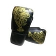 thumbnail image 3 of Guantes de entrenamiento de boxeo, guantes de entrenamiento, cómodos, ligeros, protectores de golpes. adultos negros, 3 of 8