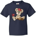 thumbnail image 3 of Inktastic Baseball Teddy Bear Youth T-Shirt, 3 of 5