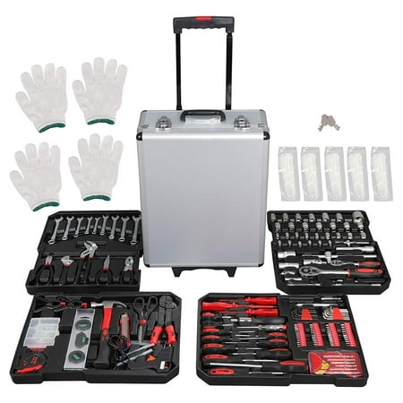 Case International Repair Manual - Zeny 799pcs Sturdy Aluminium Tool Set Standard Metric Mechanics Kits with Case Box Trolley Repair Kit Hand Screwdrivers