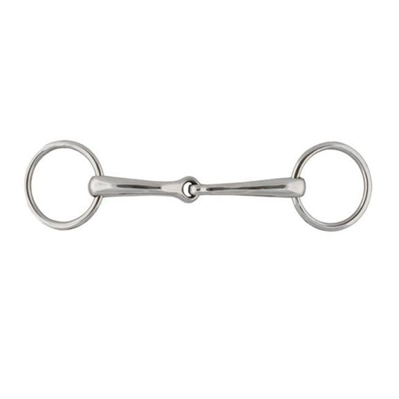 Jacks 11129 Mini Loose Ring Snaffle Bit - 3.75 in.