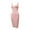 Pink, variant on purcolt Shapewear Slips for Under Dresses Adjustable Spaghetti Strap Bodycon Full Slip Dress Tummy Control Seamless Shaping Midi Dress Body Shaper