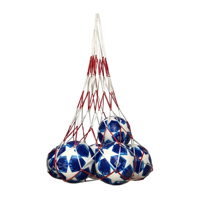 OULII 1Pack Sports Ball Net Bag for Volleyball Storage Container Portable Nylon