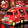 thumbnail image 6 of PayUSD Toddler Trucks Toys for Boys Age 1-3 3-5, 5 in 1 Fire Car Truck for Toddlers Boys Girls 1 2 3 4 5 6 Years Old, Toddler Boy Toys Christmas Birthday Gift Car Sets, 6 of 10