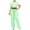 Green, variant on Amvlyk 2 Piece Sets for Women Summer Short Sleeve Tops and Wide Leg Pants with Pockets Tracksuit Sets Casual Workout Outfits Fashion Two Piece Lounge Sets for Vacation Running Travel Outfits