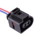 thumbnail image 3 of A2218690121 1 Set Windshield Washer Pump Connector Plug Wiring Fit for Mercedes Benz G550 C230 C280 G55 ML350 12V Black, 3 of 5