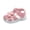 Pink, variant on enyan Toddler Girl Summer Sandals Girls Jelly Sandals Summer Breathable Waterproof Fisherman Shoes For Girl Closed Toe Beach Flat-Sandals For Toddler Little Kid Big Kids,White,Size 5.5
