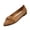 Brown, variant on Bow Decor Ballet Flats for Women, Flats for Womens Pointed Toe Ballet Flats With Bow Comfortable Casual Knit Dressy Slip On Flats Work Office Shoes, Beige 6