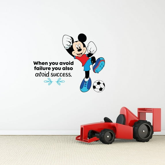 Avoid Success Quote Cartoon Quotes Decors Wall Sticker Art Design Decal for Girls Boys Kids Room Bedroom Nursery Kindergarten Home Decor Stickers Wall Art Vinyl Decoration (12x20 inch)