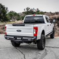 thumbnail image 4 of Westin Automotive Bumper 58-421175 Pro Series; One Piece Design; Direct Fit; Mounting Hardware Included; Compatible With OE Hitch; Textured Black Steel; With 2 LED License Plate Lights, 4 of 11