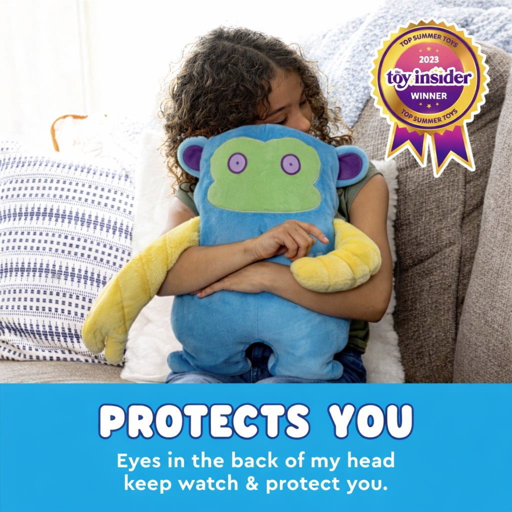 Bumpas Chup Weighted Plush Toy - Calming Stuffed Animal, Machine Washable - Ages 3+