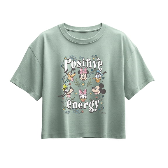 Disney - Positive Energy - Youth Girls Boxy T-Shirt
