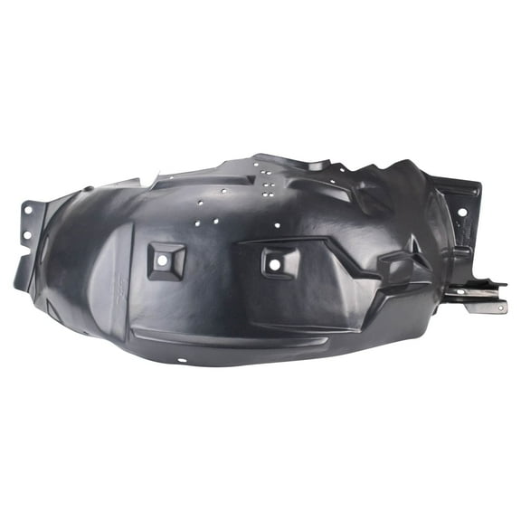 TRQ Front Left Inner Fender Liner Black Drivers Side Fits Select 2001-2009 Mazda B2300 1998-2001 B2500 1998-2007 B3000 1998-2009 B4000 MA1248114