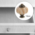 thumbnail image 1 of 10 Pieces Vintage Style Acrylic Drawer Pull Handle Single Hole Knobs for Cupboard, Cabinets, Closet, Door, Wardrobe, Furniture Accessories Soledad tirador del cajón, 1 of 7