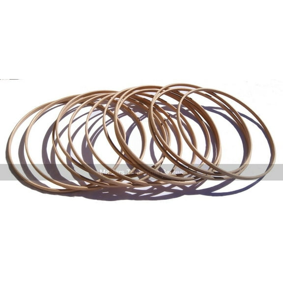 Set of 10 wooden Hoops for Hoopla (25cm diameter)