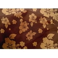 thumbnail image 4 of oneOone Cotton Silk Brown Fabric Artistic Flower Sewing Craft Projects Fabric Prints By Yard 42 Inch Wide, 4 of 4