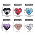 thumbnail image 4 of Horror Skeleton Heart Esmalte Pin Punk Mano Onda Broche Amor Pins Solapa Insignia Accesorios De Joyería Regalo Para Amigos, 4 of 4