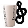 thumbnail image 2 of WREESH Musician's Coffee Mugs - 10 Creative Designs Guitar Mug Electric Guitar Heartbea, 2 of 2