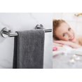 thumbnail image 2 of shiyou-9 Inch Towel Bar for Bathroom Kitchen Hand Towel Holder Brushed Nickel SUS304 Stainless Steel RUSTPROOF Wall Mount 9 Inch Towel Rod (1, Brushed Nickel, 9 Inch), 2 of 4