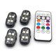 thumbnail image 1 of 4pcs Wireless LED Strobe Lights Car Decor Atmosphere Light, 8 Colors Rechargeable Led Lights LED Warning Light, 1 of 5