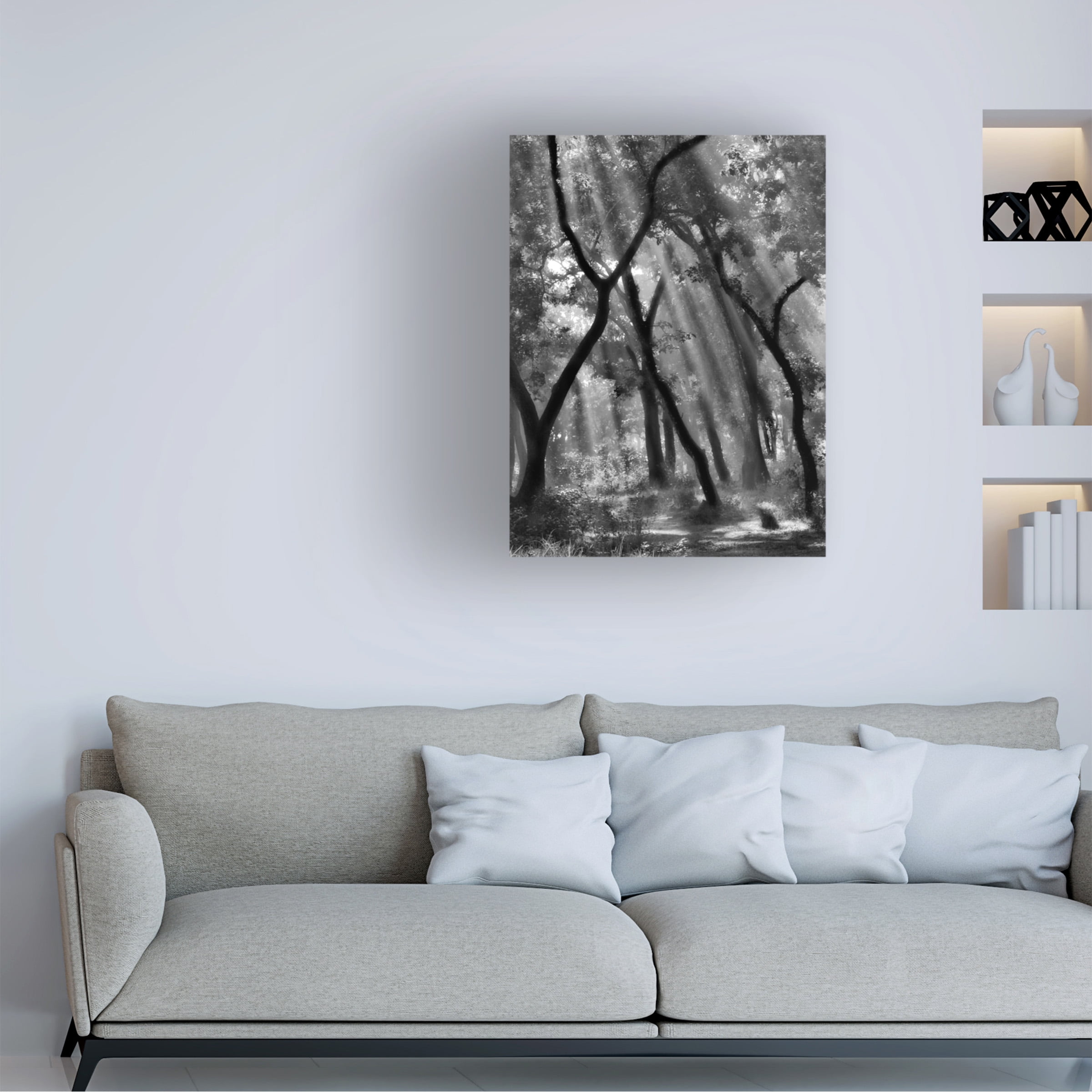 Yvette Depaepe 'Enchanted Forest ' Canvas Art