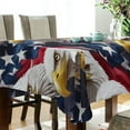 thumbnail image 5 of Yayeee Tablecloths 60" x 90" Rectangle Wrinkle Resistant Party Table Cover, American Eagle Pattern, 5 of 8