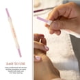 thumbnail image 3 of FESTFENDS 4Pcs Portable Quartz Stone Nail File Pen with Double Headed Buffer and Cuticle Trimmer for, 3 of 8