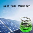 thumbnail image 3 of 2025 New Portable Solar Rotating Double Ring Suspension Car Aromatherapy Ornament Portable for Car, 3 of 4