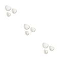 thumbnail image 4 of Inteprter Pack de 3 Platos de frutos secos Platos de plástico para cocina Platos de semillas Bandejas reutilizables Cuencos Type3 NO3, 4 of 6