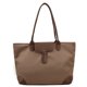 thumbnail image 1 of Bolso Ocio para Mujer Con Asa Superior Bolso Diario Gran Capacidad para Mujer (marrón Oscuro), 1 of 9