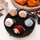 thumbnail image 3 of 14 piezas de animales de peluche XINYU de ovejas pequeñas de colores para decorar, 3 of 7
