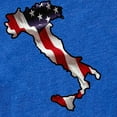 thumbnail image 2 of CafePress - Italian American Flag - Cute Infant Baby Football Bodysuit, 2 of 3
