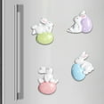 thumbnail image 4 of Iumwxz St Patricks Day Decorations Magnets for Fridge Shaped Refrigerator Magnet for office and Kitchen Locker Home Decoration 4 Pcs Household Essentials Easter Resin Online Shopping, 4 of 5
