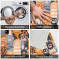 thumbnail image 7 of KLL Cute Cat Paw Print Front Door Mat Indoor Outdoor Entrance, Non-Slip Mat All-Weather Doormat Indoor Outdoor Rug Patio Porch Entryway Mat, 23.6''x15.7'', 7 of 7
