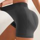 thumbnail image 5 of Pantalones cortos de ciclismo sin costuras de cintura alta para mujer, para yoga y gimnasio: entrepierna de 11,4 cm, elásticos en cuatro direcciones, transpirables, no transparentes, se ajustan a l, 5 of 6