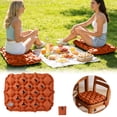 thumbnail image 2 of TIELUTT Coussin de Siège Gonflable Portable pour Camping en Plein Air Randonnée Pique-Nique Plage et Événements de Stade, 2 of 5