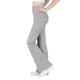 thumbnail image 4 of Pantalones de yoga de pierna ancha para niña, con bolsillos, de cintura alta, informales, acampanados, para bailar, correr, hacer deporte y yoga, de poliéster., 4 of 7