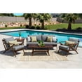 thumbnail image 2 of RST Brands Vaughn 5 PC Fabric Outdoor Seating Set in Charcoal Gray, 2 of 8