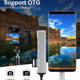 thumbnail image 3 of Lector de tarjetas SD/Micro SD NQ adaptador USB C 5 en 1 con 1 USB 3.0 y 2 USB 2.0, 3 of 5