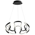thumbnail image 2 of Oxygen Lighting - Cirro - 22 Inch 44W 1 LED Chandelier-White Finish, 2 of 2