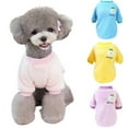 thumbnail image 1 of SPRING PARK Pet Dog Clothes Knitwear Cartoon Dog Pattern Dog Coral Fleece Sweatshirt Soft Warm Pup Dogs Shirt Winter Puppy Sweater for Dogs, 1 of 7