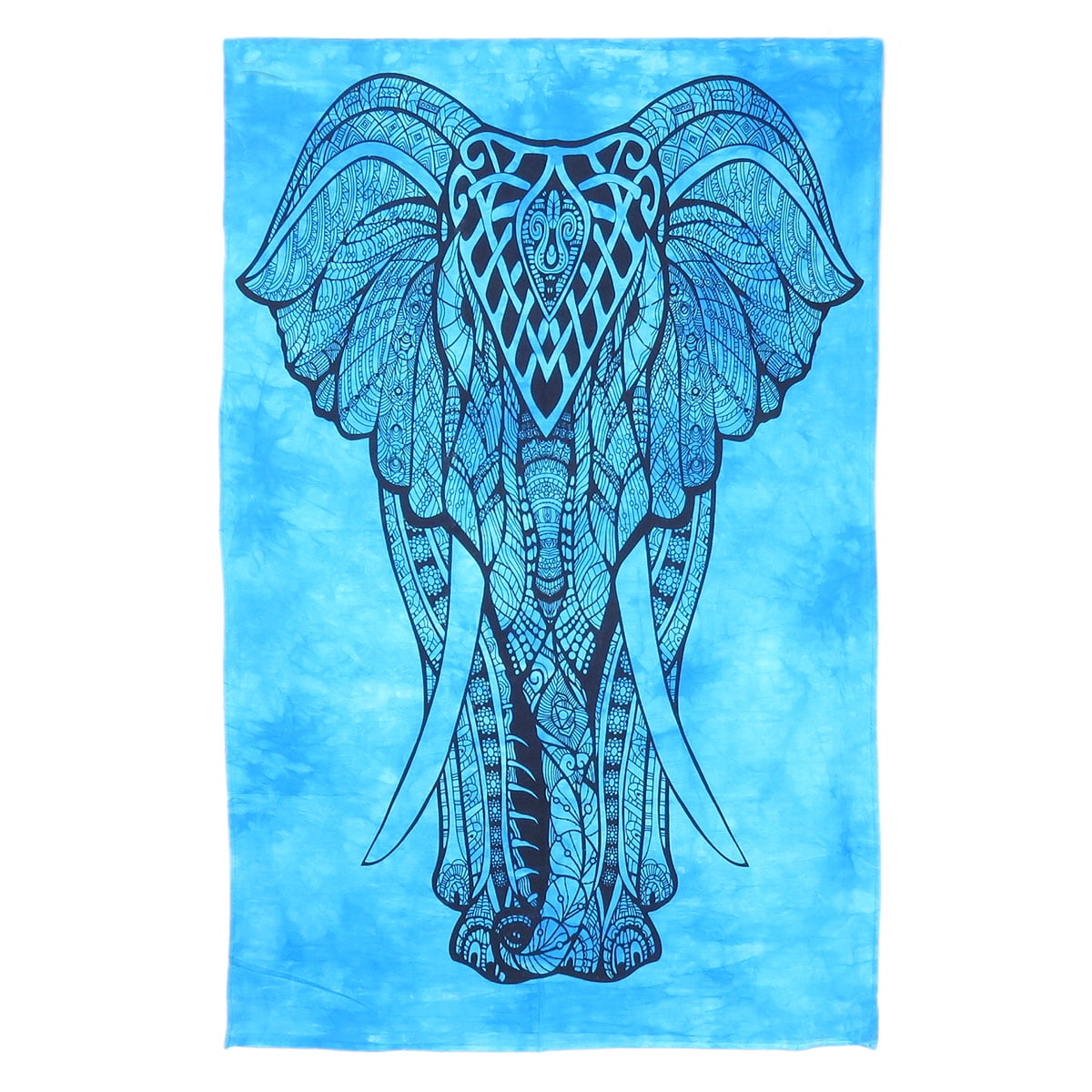 Wall Hanging Small Cotton Star Mandala Elephant Beautiful Tapestery Poster Art