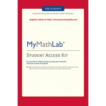 Mylab Math -- Standalone Access Card