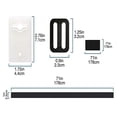 thumbnail image 2 of Bgsha Fastening Straps Set for Solar Pool Cover for Pool for Reel Roller Easy Installation, 2 of 5