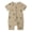 Brown Moon, variant on Beilxfa Infant Baby Boys Short Sleeve Romper Newborn Cotton Two Way Zipper Jumpsuit Toddler Summer Bodysuit 3M-3T